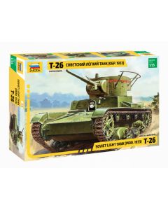 Soviet light tank T-26 mod. 1933