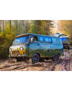 UAZ 3909 Russian Military Van