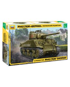 US medium tank M4A2 (76)W «SHERMAN»