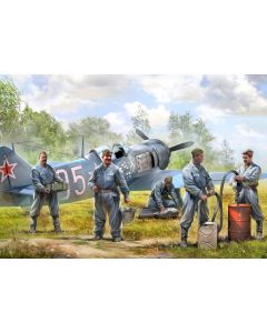 Soviet Airforce ground crew