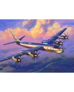 Tu-95 Soviet turboprop strategic bomber