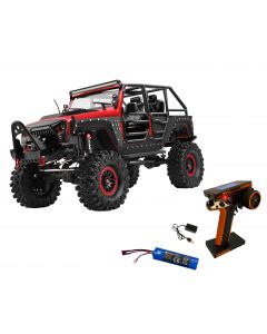 DF-4S PRO BL Crawler 1:10 Scale RTR - Red