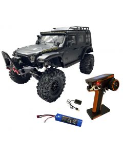 DF-4S PRO BL Crawler 1:10 Scale RTR - Flat Black