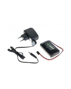 Set LiPo Akku + Lader 7.4V 2800mAh