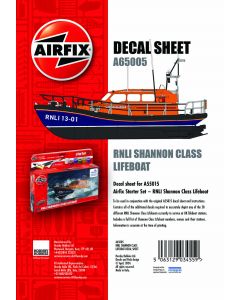 Decal Sheet - RNLI Shannon Class Lifeboat