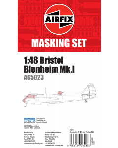 Masking Set - Bristol Blenheim Mk.I - 1:48 Scale