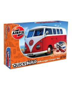 QUICKBUILD VW Camper Van - Red