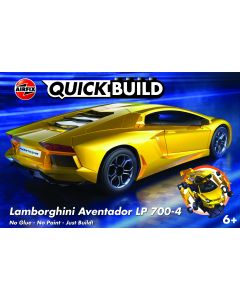 QUICKBUILD Lamborghini Aventador- yellow