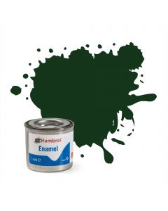 No 195 Dark Green Satin