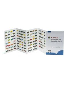 Humbrol Acrylic Colour Chart with hi-spec printing