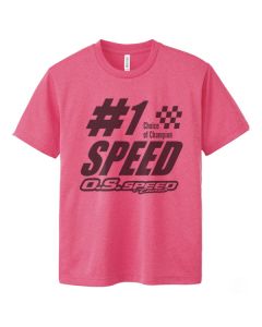 O.S.SPEED #1 DRY T-SHIRT MIXED PINK (4L)