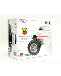 Fiat Abarth 595 Q-Series 1/12 KIT w/Clear Body