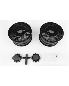 AF H01 CONTRA Wheel black, blk Cap (2pcs)