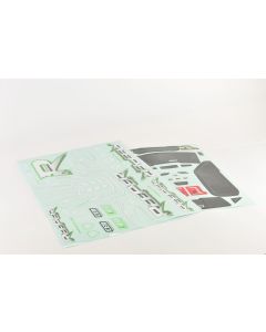 Reeper Green Decal Sticker Sheet