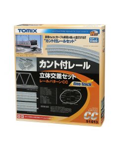 Gleis-Set CC, mit Brücke