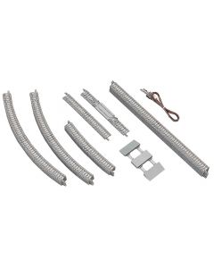 Gleis-Set D, Schienen-Oval mit Eingleisstück