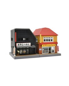 Gebäude-Set C3, Pizza- &amp; Rame-Imbiss