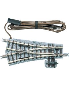 Elektrische Y-Weiche, in Schotterbettung