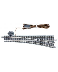 Elektrische Weiche, rechts, in Schotterbettung