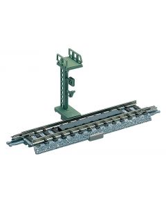 Magnetisches Entkupplergleis mit Lichtmast