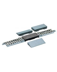 Aufgleis-Stück, in Schotterbettung