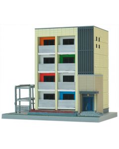 Apartment-Block, beige