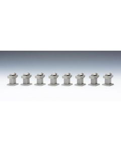 Betonpfeiler P4, 25mm, 8 Stück