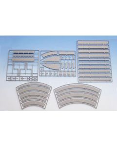 Tram-System, Füllstücke, Asphalt