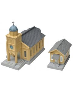 Kirche mit Nebengebäude