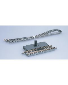 2 Sensorschienen, gerade, in Schotterbettung