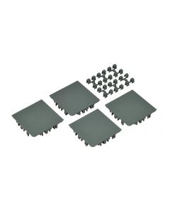 Bus-System, 4 Geraden, je 37 mm