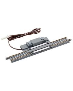 Radreinigungsschiene, in Schotterbettung