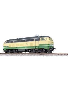 DB Diesellok 218 396 Brohltalbahn, beige / grün, Ep VI DCS/ACS