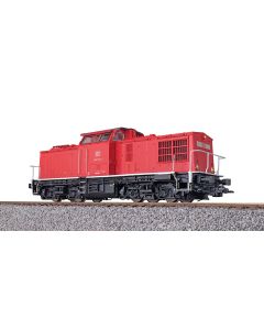 DB Diesellok ex DR, BR 298 051, verkehrsrot, Vorbildzustand um 2002, Ep. V, ACS/DCS
