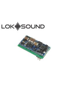 LokSound 5 Nano DCC Leerdecoder, PluX16, mit Lautsprecher 11x15mm, N, TT, H0