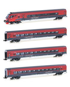 4er Set Personenwagen ÖBB Railjet, Ep.VI, Set 1