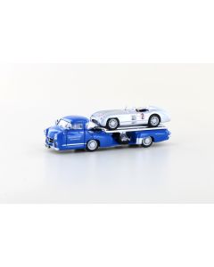 MB Renntransporter, blaues Wunder, Karl Kling