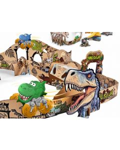 Paper Board Dino Track Set
