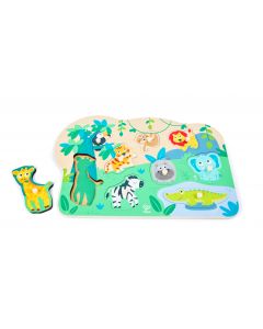 Wild Animals Peg Puzzle