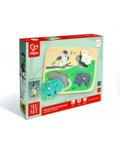 Majestic Animals Peg Puzzle