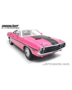 1970 Dodge Challenger R/T Hardtop 440 Six Pack -Panther Pink / White Top