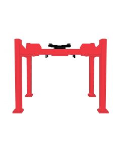 Four Post Lift GreenLight Red- Evergreen