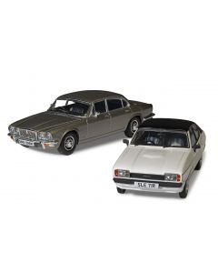 Screen Stars - Ford Capri Mk2 2.0S Diamond White, Jaguar XJ6 Series 2 Silver