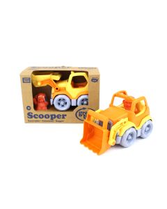 Scooper Construction Truck – Orange/Yellow
