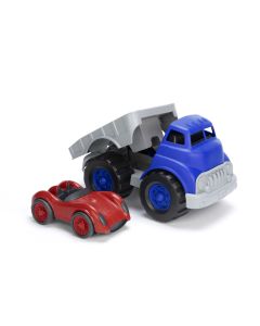 Flatbed with Red Race Car