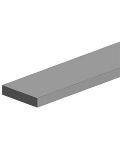 35cm Leiste P-Styren 0.3x 0.6mm (1 x 2) (10stk)