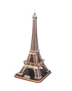 3D-Puzzle Eiffelturm Multicolor LED