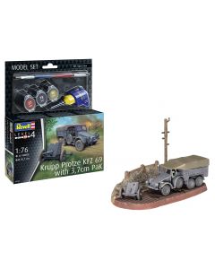 Model Set Krupp Protze KFZ 69 with 3,7cm Pak