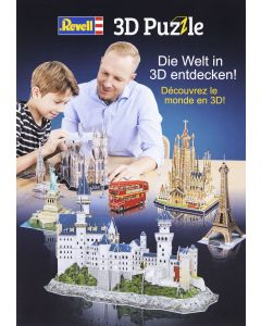 REVELL 3D Puzzle Leaflet