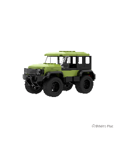 BRIXIES Plus Mini Geländewagen grün